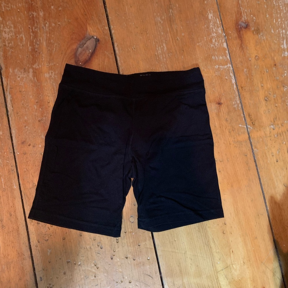 Black bike shorts